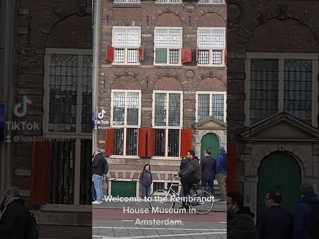 The Rembrandt House Museum in Amsterdam. #rembrandthouse #luisborreroart #paintingtechniques