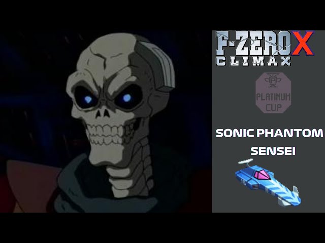 F-Zero X Climax: Platinum Cup Sensei Sonic Phantom