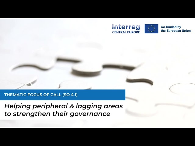 Next call opens in October 2024: Focus on strengthening governance in peripheral and lagging areas