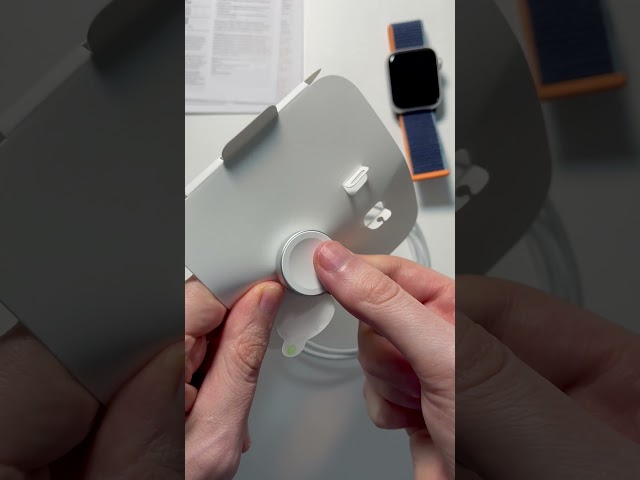 Apple Watch Magnetic Fast Charger USB-C Cable Unboxing! #shorts