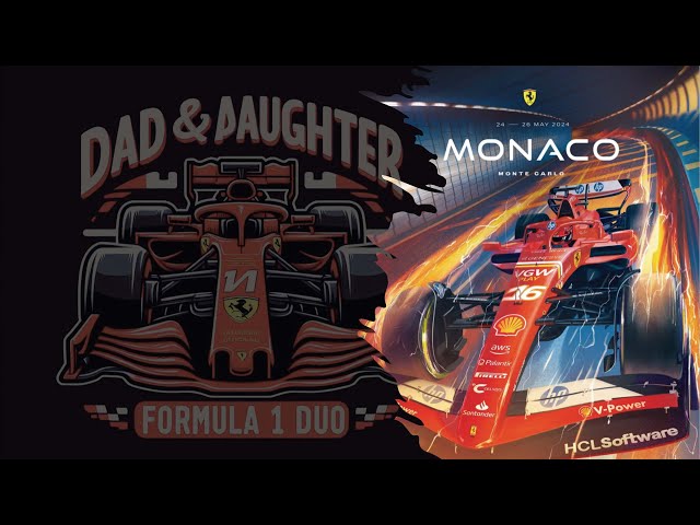 2024 Monaco Grand Prix Summary from Dad and Daughter F1 Duo #f1 #formula1 @charles_leclerc