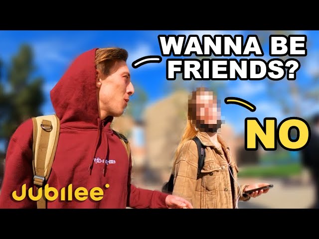 Asking Random Strangers to Be My Friend | 100 New Friends