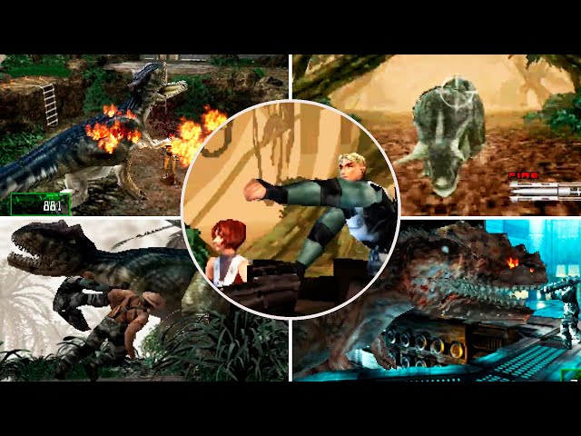 Dino Crisis 2 - All Bosses (No Damage)