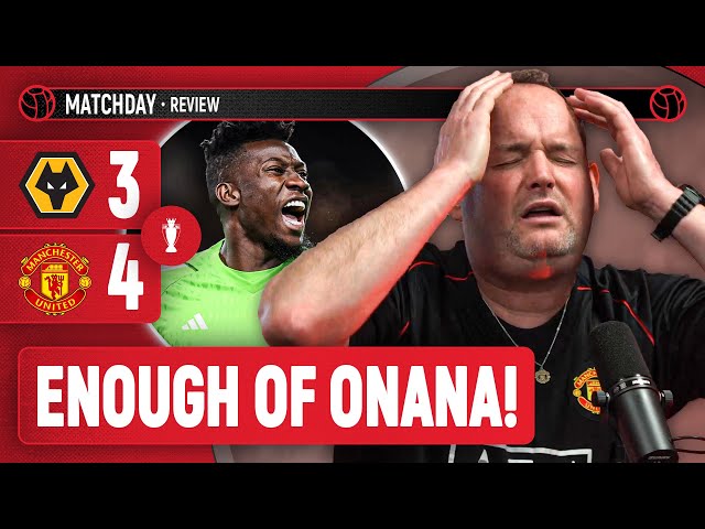 Onana WILL Cost Us! | Andy Tate Reaction | Wolves 3-4 Man United