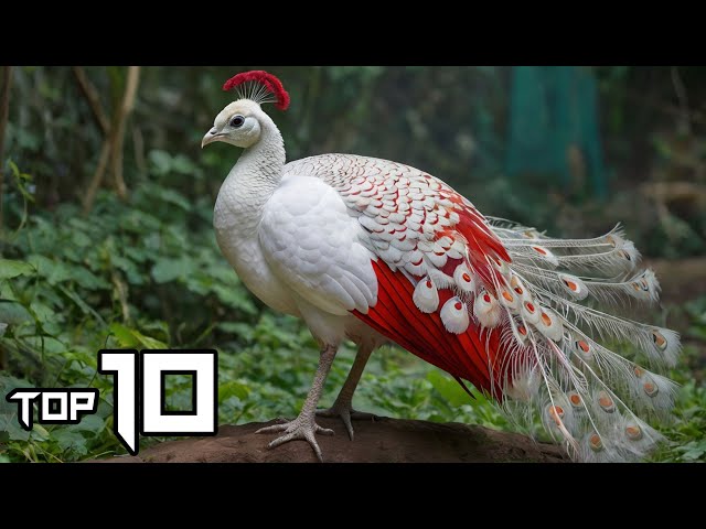 Top 10 UNBELIEVABLE Peacock Species That Actually Exist  | Things Around