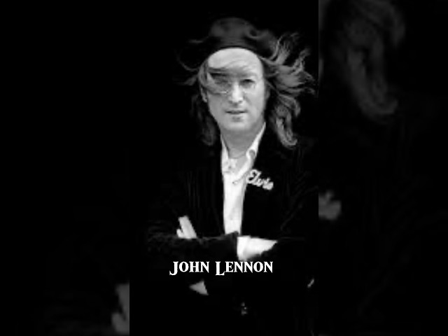 John Lennon in Black & White | Don’t let me down #johnlennon #thebeatles #classicrock #rock #music