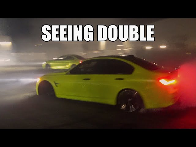 SOUTH LONDON CAR MEET BMW M3 AND M240I DRIFT TOGETHER