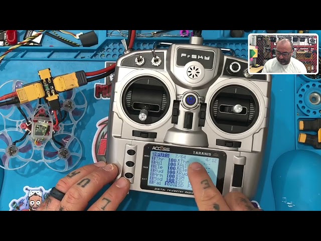 HGLRC Petrel75 Setup with FrSky X9Lite Radio from Cyclone FPV