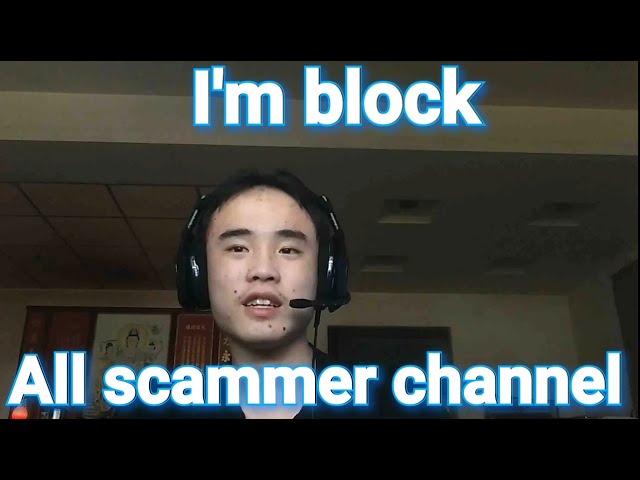 I'm block all spammer channel(Spammer history) | Saying
