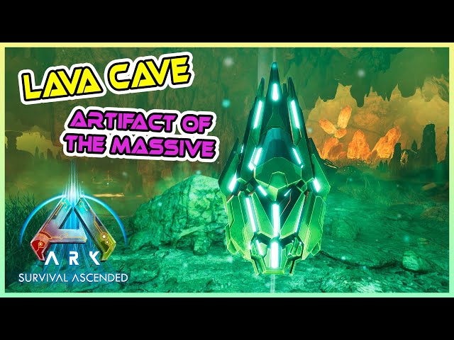 ARK Survival Ascended - 46 - Lava-Cave & Artifact of the Massive ⭐ ASA Let's Play deutsch