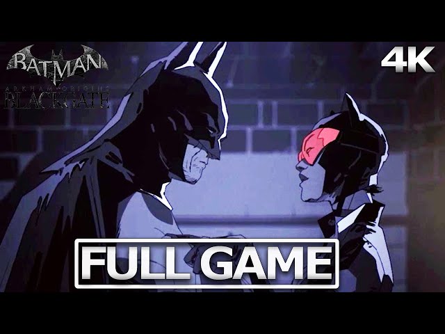 BATMAN: ARKHAM ORIGINS BLACKGATE Full Gameplay Walkthrough / No Commentary【FULL GAME】 4K UHD