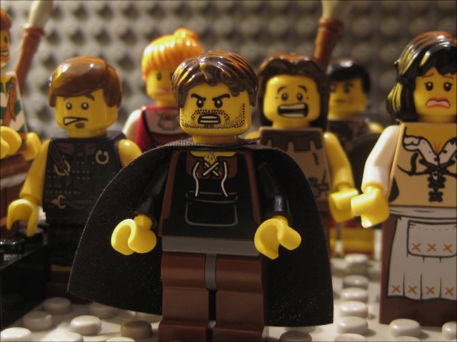 Theseus and the Minotaur Lego Animation