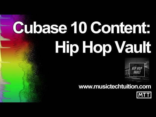 Cubase 10 Content: Hip Hop Vault Demo