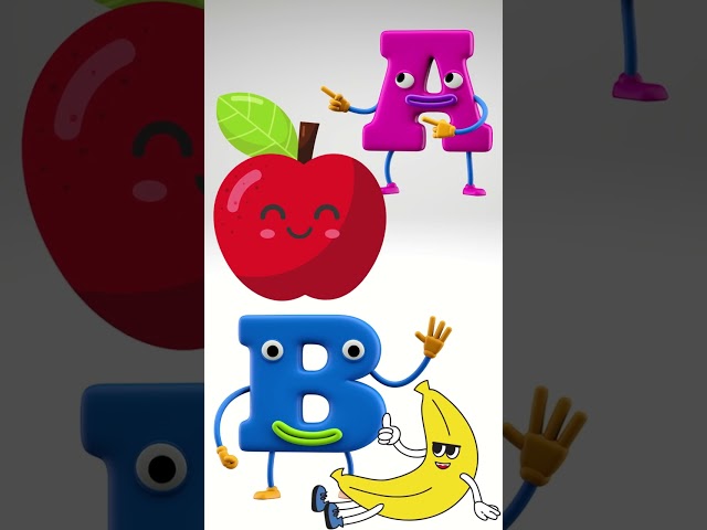 A for Apple, B for Banana, ABC Phonics Song, ABCD, Alphabets, ABC Song, #kidssongsfunny| Phonic song