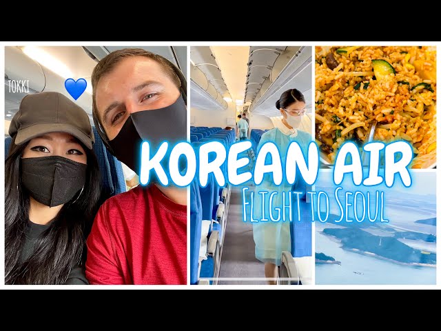 KOREA TRAVEL: Flying to Seoul on Korean Air!