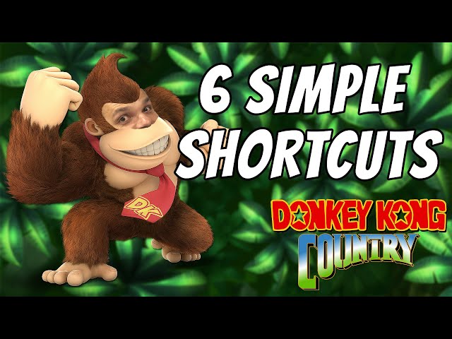 Master Donkey Kong Country with these EASY tips!