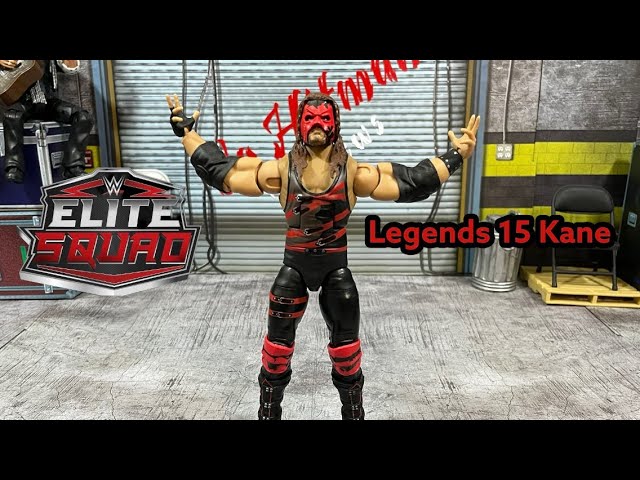 WWE Elite Legends series 15 Kane action figure review