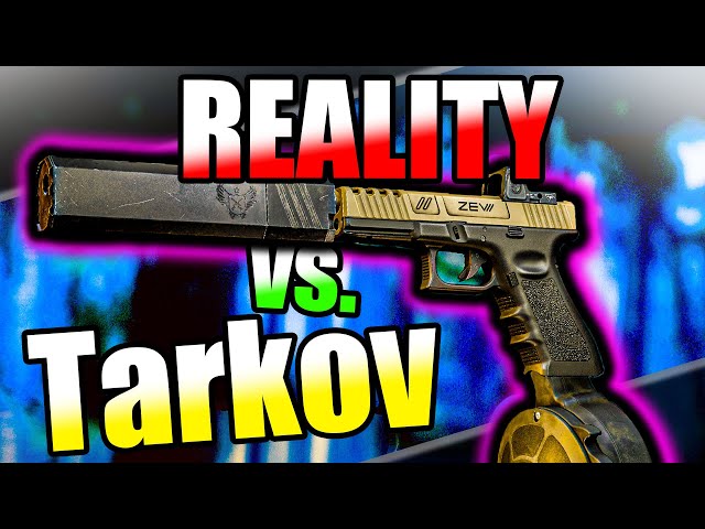 Firearms Instructor reacts to Escape from Tarkov weapons - Glocks (GAME vs. REALITY)