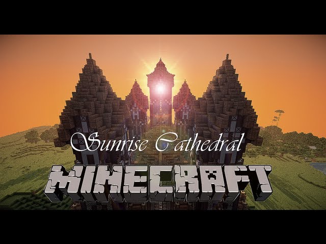 Minecraft Cinematic: Sunrise Cathedral (WIP)