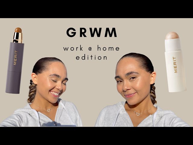 GET READY WITH ME || A VERY HONEST SPONSORED MERIT BEAUTY REVIEW