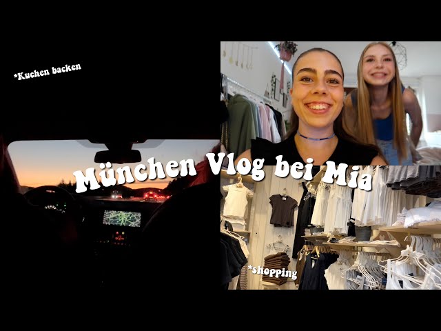 München Vlog bei Mia💞 | Shopping 🛍 | Kuchen backen 🧁 | talken 🤍 || lisa