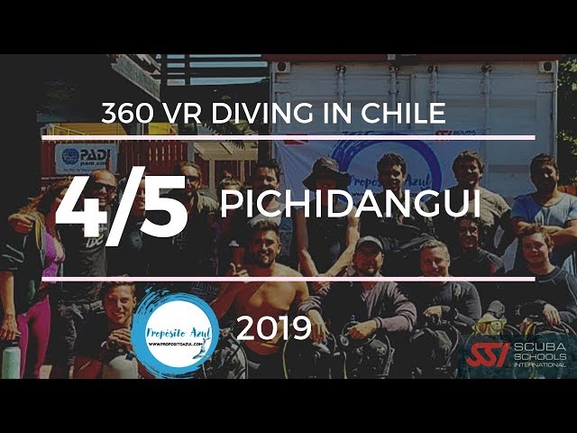 360 VR Diving in Chile 4/5