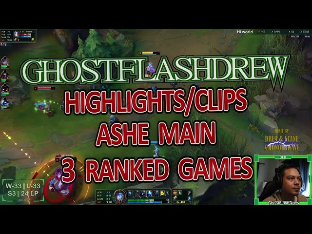 Main ASHE Game Plays, Solo Q, League of Legends, EUW, Silver Elo