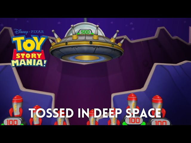 Toy Story Mania! - Walkthrough 2K 60FPS HDR - Tossed in Deep Space