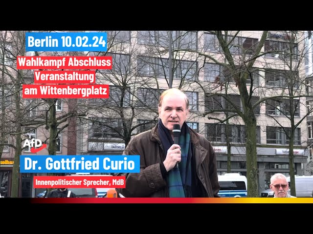 Kompletter Vortrag von Dr. Gottfried Curio am Wittenbergplatz (10.02.2024)