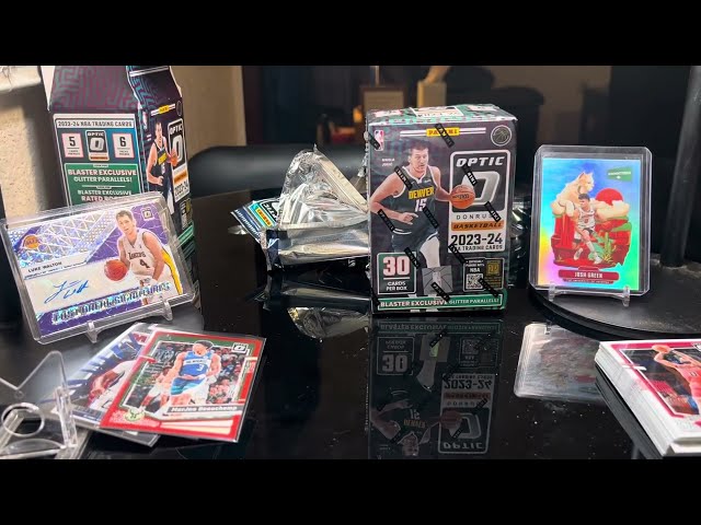 2023 DONRUSS OPTIC BLASTER BOX PRODUCT REVIEW. RED GLITTER /75 PULLED AND VET AUTO /25 🏀🔥