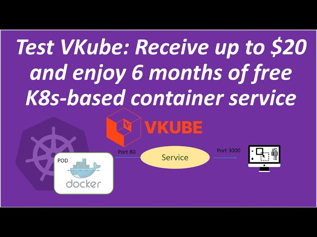 Test VKube: Receive up to $20 and enjoy 6 months of free K8s-based container service  | #kubernetes