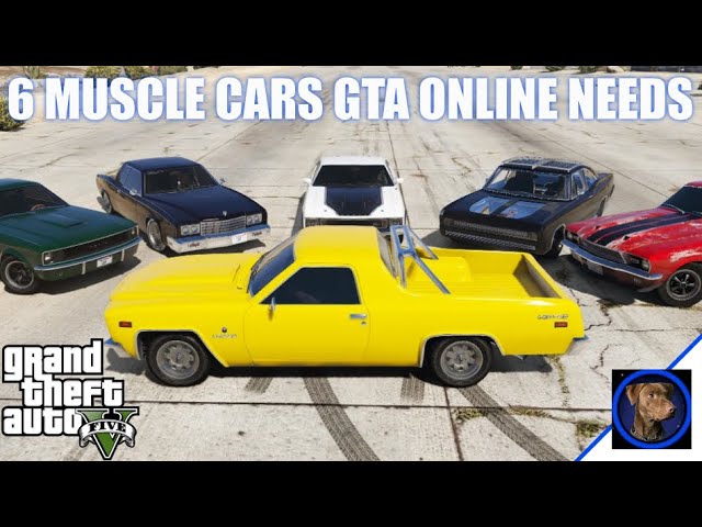 6 Muscle Cars GTA Online Needs! - GTA 5 PC