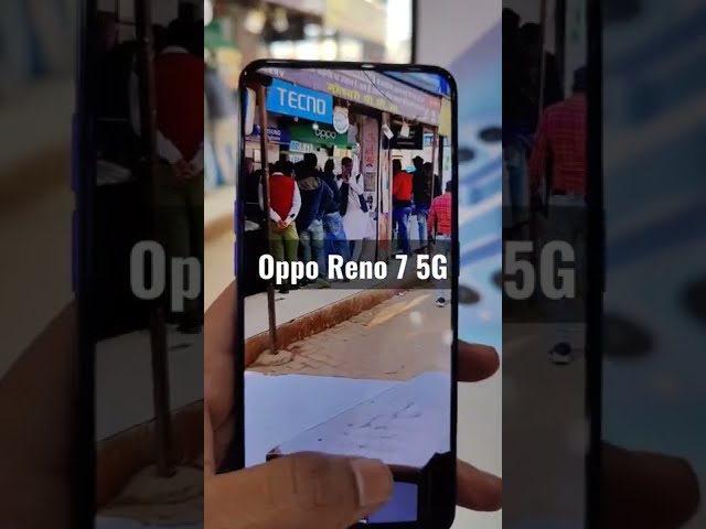oppo reno 7 5G first look 📸camera test🔥💯| #shorts