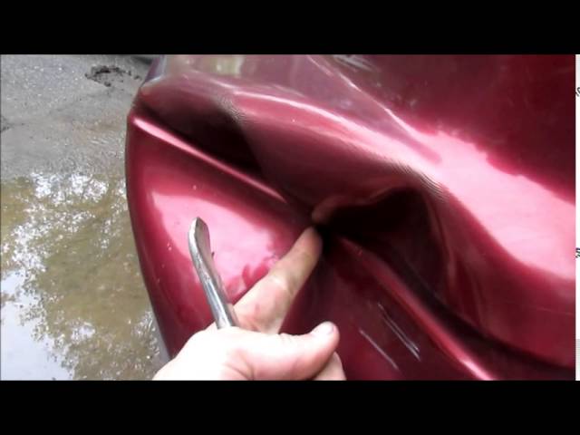 Removing car dents with a Hairdryer