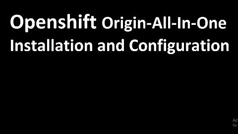 Openshift for Developers & Sysops