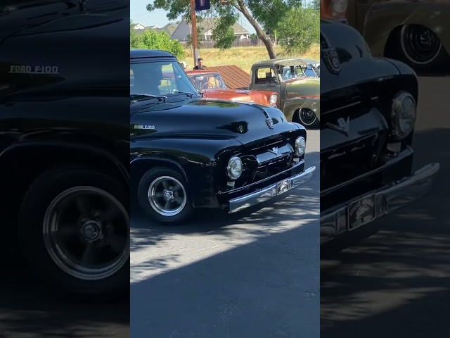 Nonno’s garage : 1956 Ford Black F100 Truck # hot rods #