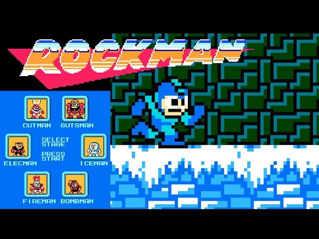 Rockman (FC · Famicom) original video game | full game completion session 🤖🧬🎮