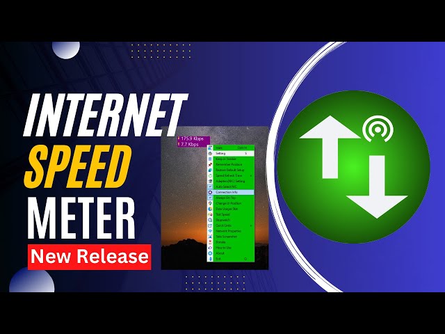 Net Speed Meter 🚀 | Windows 10 | Windows 11 💻 | Free Software | MS Store App