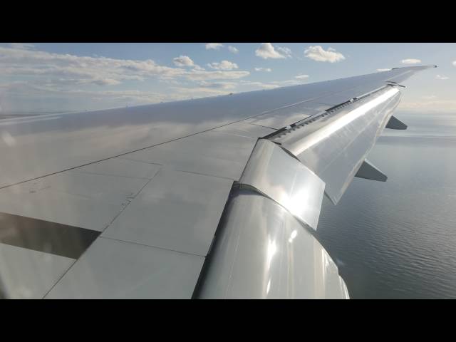 Air Canada AC855 LHR-YVR Beautiful landing! - 777-300ER **4K**