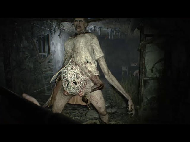 Resident Evil 7 - Marguerite Baker Boss Fight (1080p 60fps) PC Gameplay