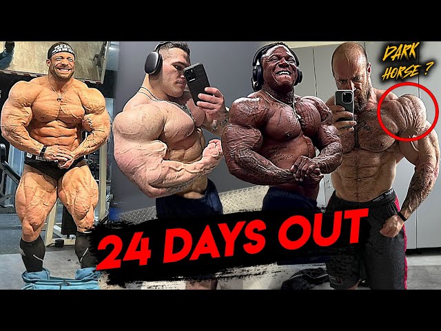 New York Pro 2024 - Open & 212 lineup Updates of 17 Contestants - 3.5 Weeks Out !