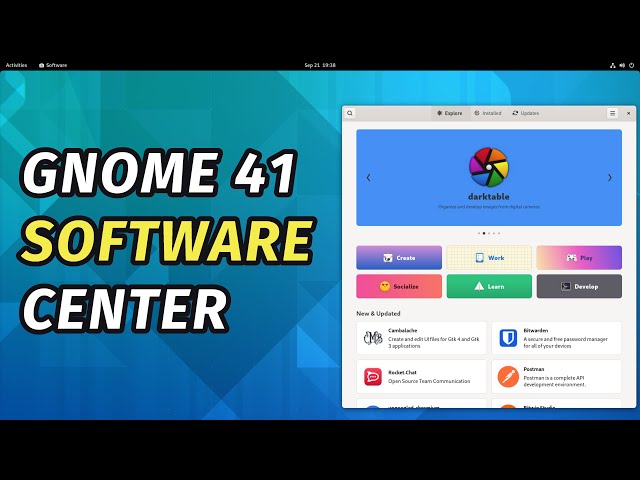 GNOME 41 - The Best Software Center?