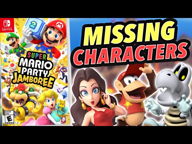 Missing Characters in Super Mario Party Jamboree