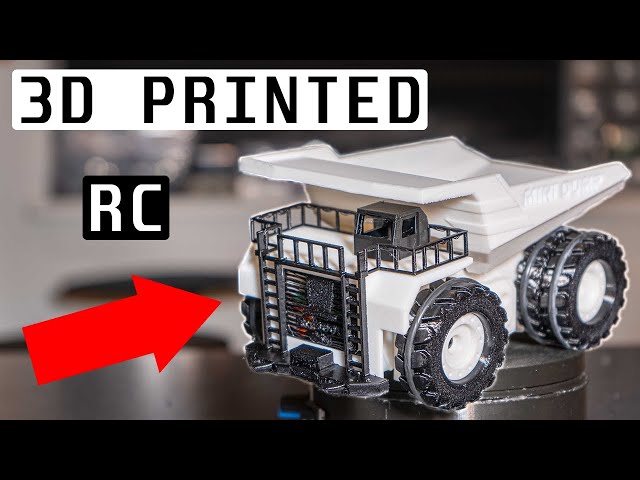 3D Printed RC Dump Truck