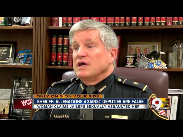 Sheriff: Rape in jail, abuse 'didn't happen'