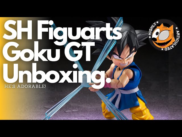 SH Figuarts Son Goku GT Unboxing.