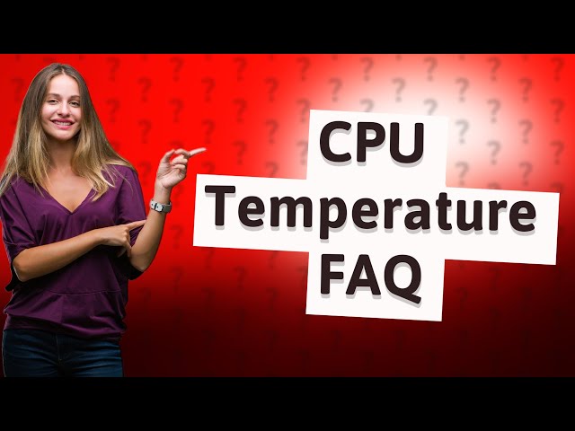 Is 50 Degree CPU hot?