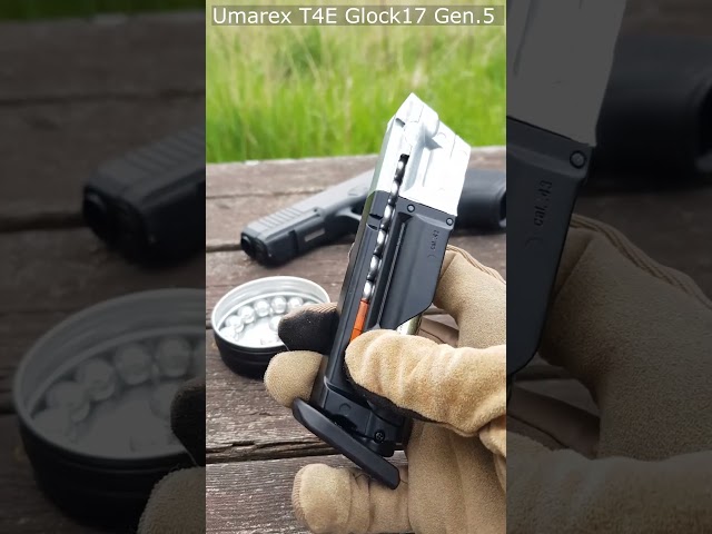 T4E Glock17 (5 Joule) Aluminum Balls #airgun #umarex #glock