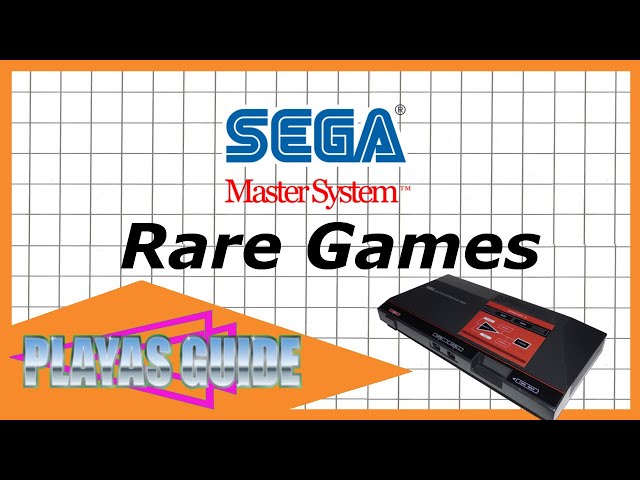 Rare Sega Master System Games