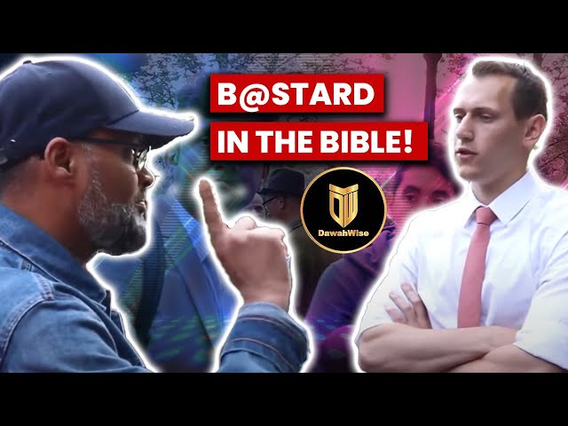 B@stard in the Bible! | Hashim and Christian | Speakers Corner
